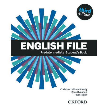 English File 3rd Edition pre-Intermediate Student's Book 2019