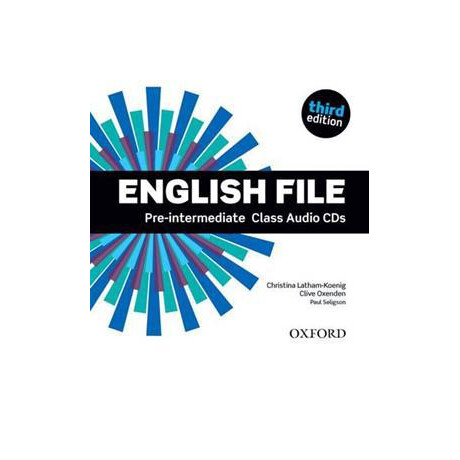 English File 3rd Edition pre-Intermediate cds