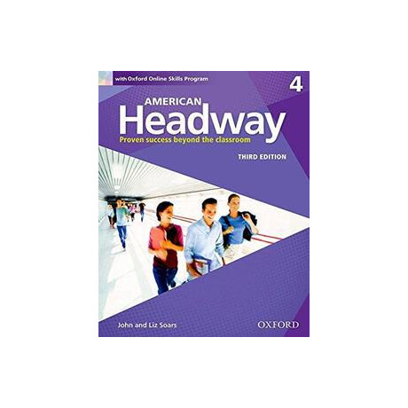 American Headway 4 3rd Edition St/bk (+online Skills)