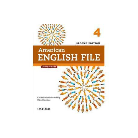 American English File 2nd 4 St/bk (+online)
