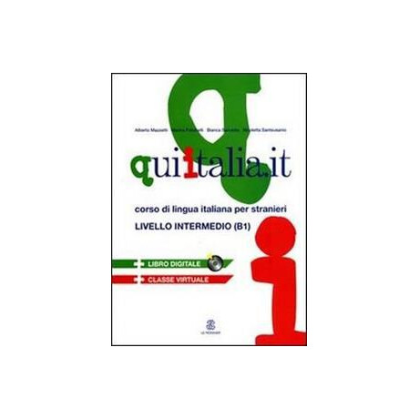 Qui Italia.it Intermedio b1 Studente (+cd-Rom)