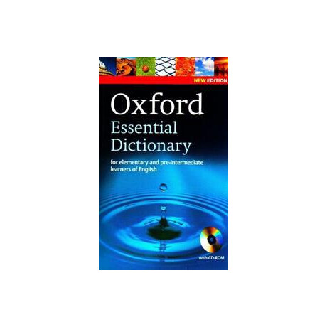Oxford Essential Dictionary (+cd-Rom)
