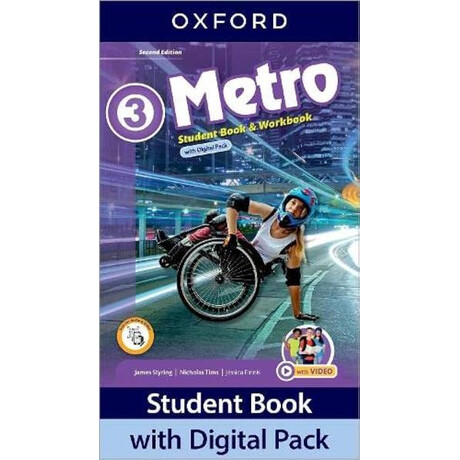 Metro 3 2nd Student's Book & Workbook (+digital Practice)