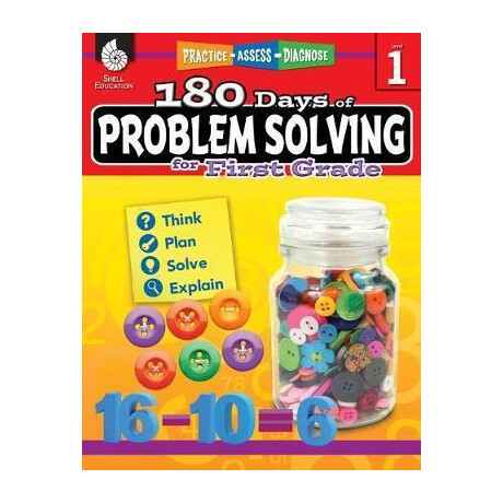 180 Days of Problem Solving (Grade 1): Practice, Assess, Diagnose