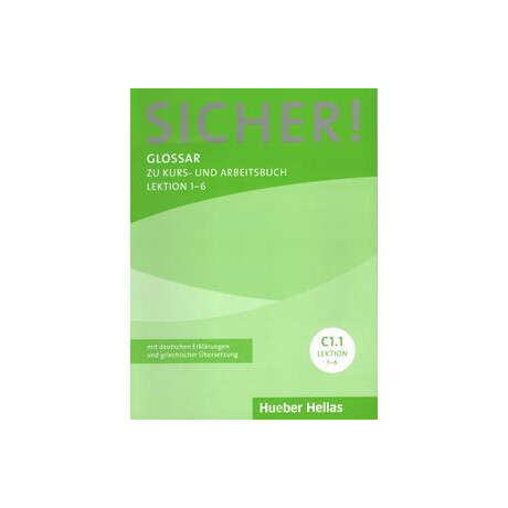 Sicher! C1/1 Glossar Lekt. 1-6