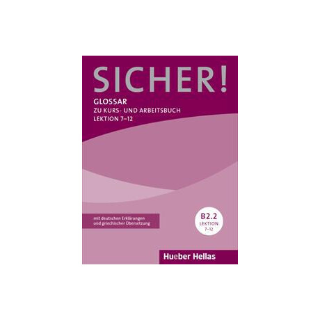 Sicher! B2/2 Glossar