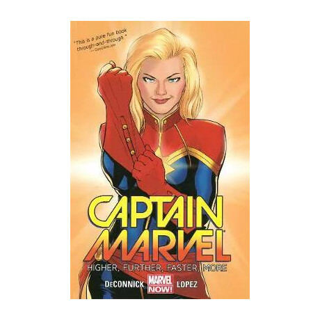 Captain Marvel Volume 1: Higher, Further, Faster, More