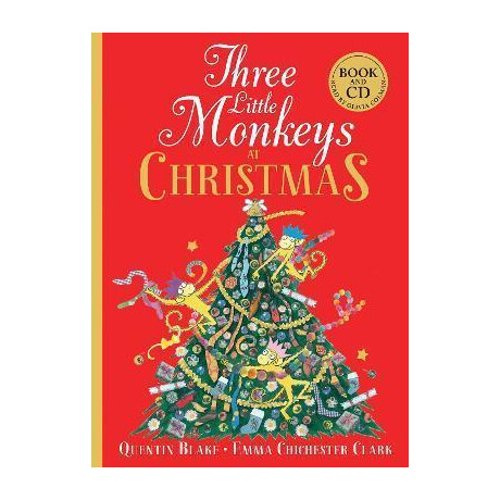 Three Little Monkeys at Christmas : Book & cd