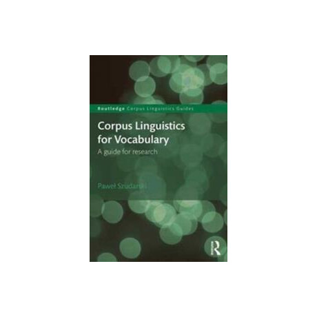 Corpus Linguistics for Vocabulary