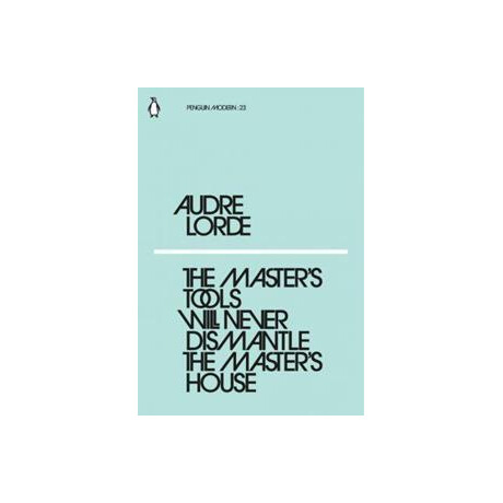 The Master's Tools Will Never Dismantle the Master's House