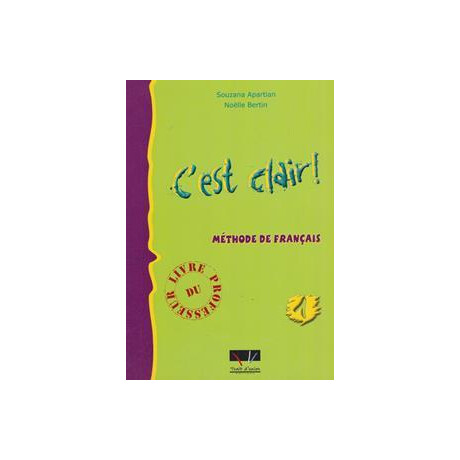 C"est Clair 1 Professeur