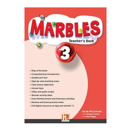 Marbles 3 Teacher's Book Καθηγητη (+app +e-Zone Kids)