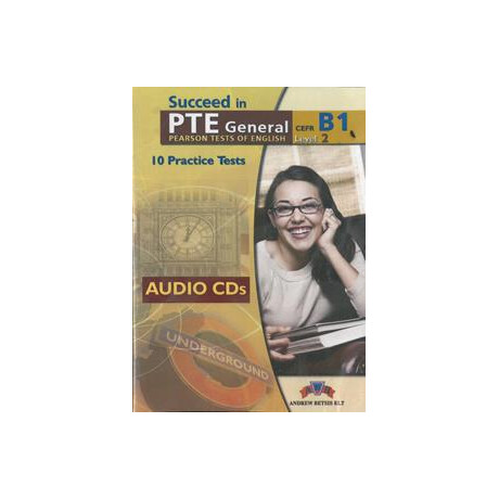 Succeed in pte General b1 (Level 2) 10 Practice Tests cds