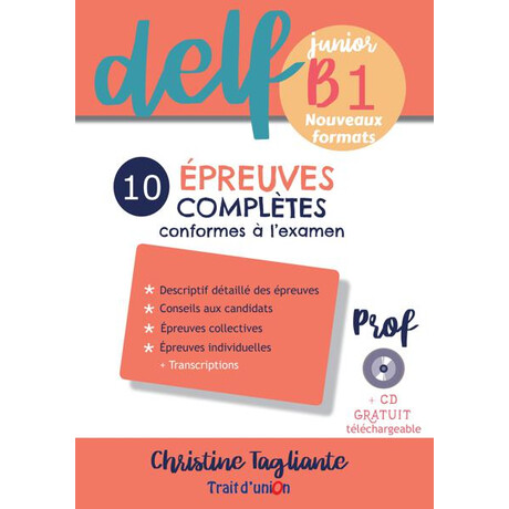 Nouveau Delf Junior b1 10 Epreuves Completes Livre du Professeur