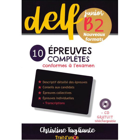 Delf Junior b2 Nouveau Format 2020