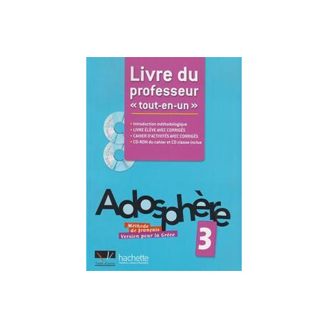 Adosphere 3 b1 Professeur