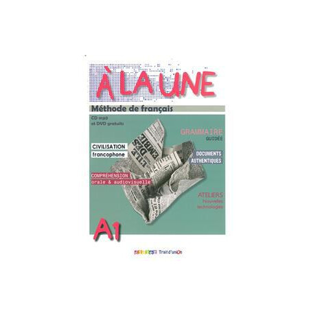 A' la une a1 Eleve (+cd + Dvd)