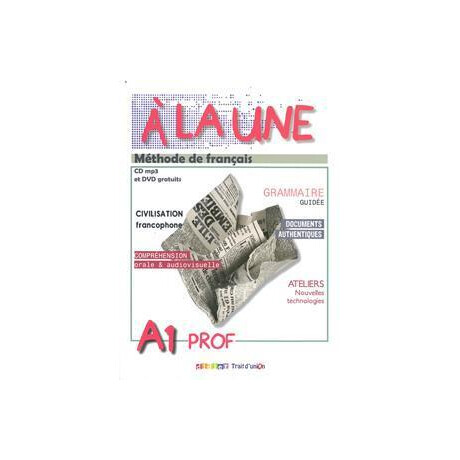 A' la une a1 Eleve Professeur