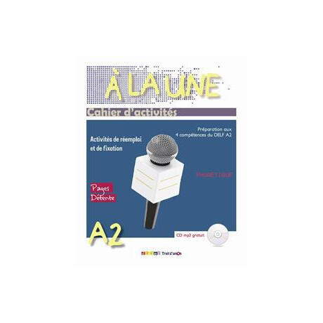 A' la une a2 Cahier