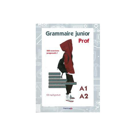 Grammaire Junior A1/a2  Professuer