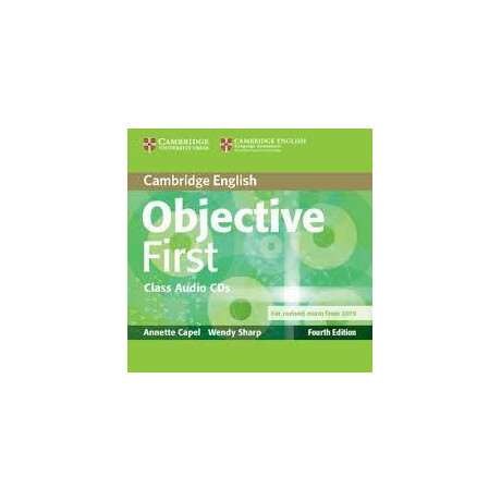 Objective First 4th Edition cds (2) Revised 2015