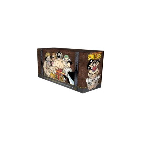 One Piece box set 1 : East Blue and Baroque Works Volumes 1 - 23 With Premium 1
