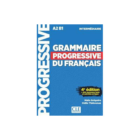 Grammaire Progressive du Francais Intermediaire 4 Edition (+ cd)