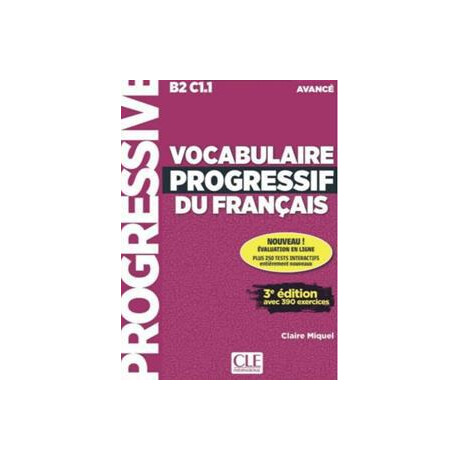 Vocabulaire Progressif Avance (+cd) 3rd Edition