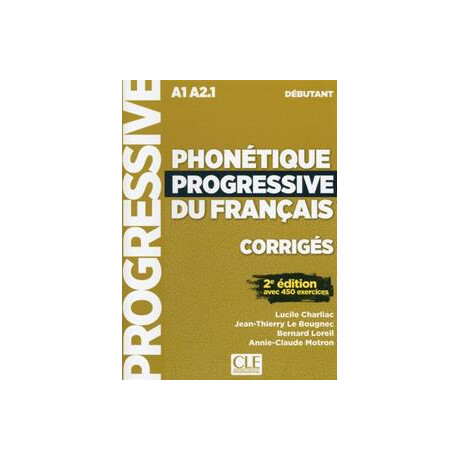 Phonetique Progressive Debutant Corriges 2e Edition