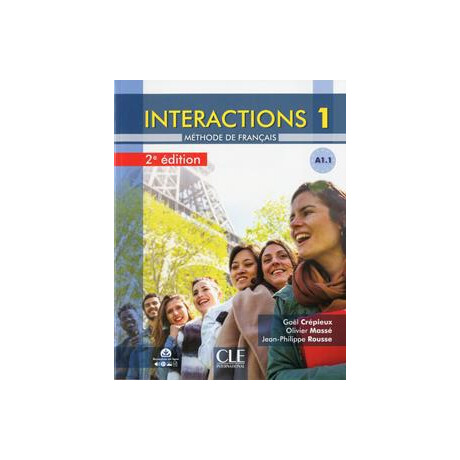 Interactions 1 2nd Edition (A1.1) Eleve (+dvd)