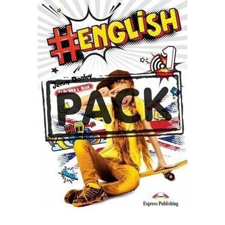 Hashtag #English 1 Teacher's Book (With Digibook)