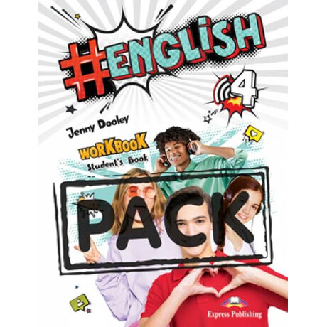Hashtag #English 4 Workbook (With Digibook)