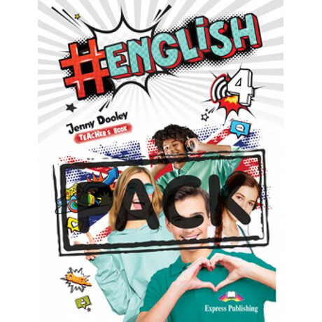 Hashtag #English 4 Teacher's Book (With Digibook)