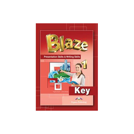 Blaze 1 Presentation Skills & Writing Skills Teacher's key