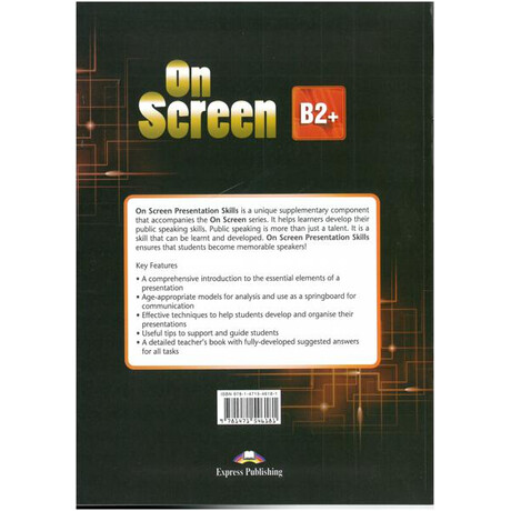 On Screen b2+ Presentation Skills St/bk