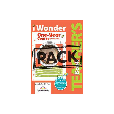 I Wonder Junior (A+b) Teacher's Book (With Posters) Βιβλιο Καθηγητη