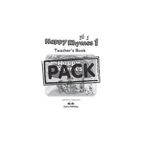 Happy Rhymes 1 Teacher's Book (+storybook+cd+dvd) Βιβλιο Καθηγητη