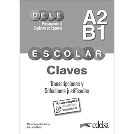 Dele Escolar A2/b1 Claves (+audio Descargable)