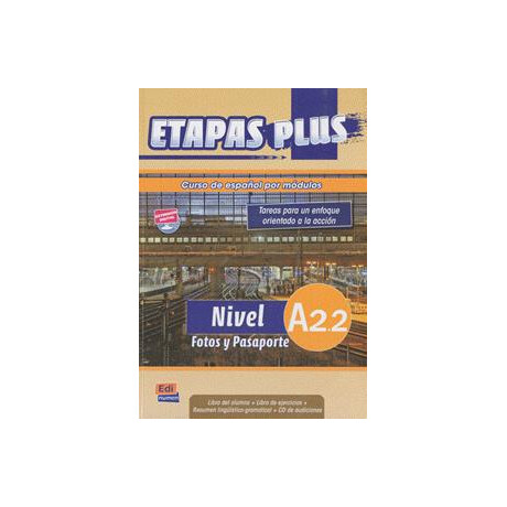 Etapas Plus A2.2 Libro del Alumno+cuaderno de Ejercicios+cd