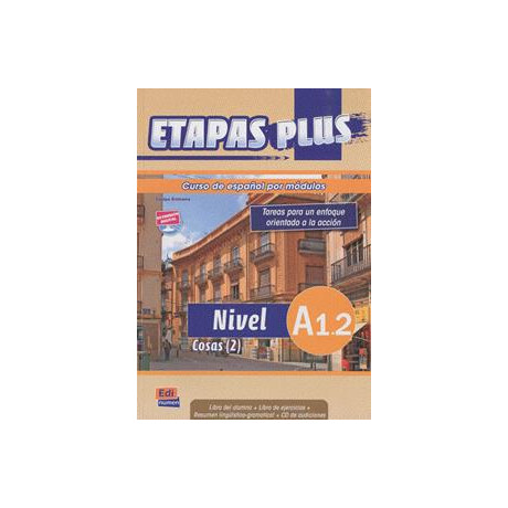 Etapas Plus A1.2 Libro del Alumno+cuaderno de Ejercicios+cd