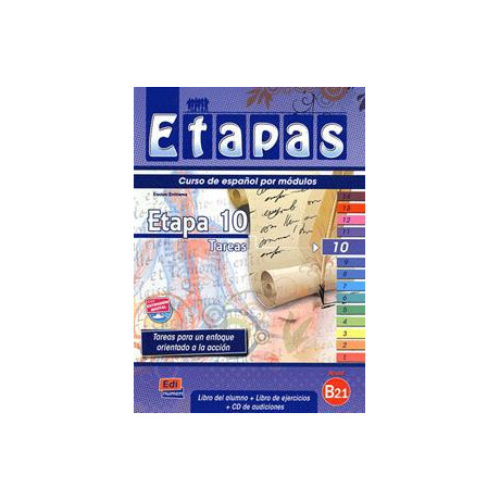 Etapas 10 Libro del Alumno+cuaderno de Ejercicios+cd