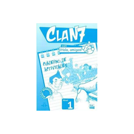 Clan 7 con Hola Amigos 1 Cuaderno de Actividades