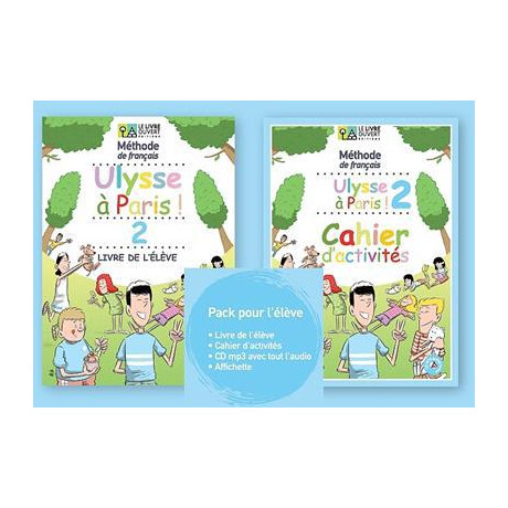 Ulysse a Paris 2 Pack (Livre D'eleve+cahier D'activites)