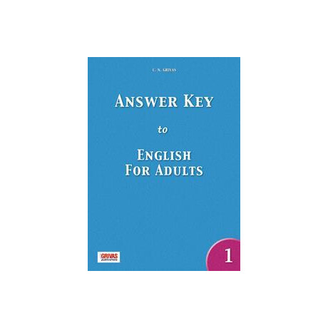 English for Adults 1 Answer key