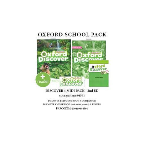 Discover 4 (ii ed) Midi Pack -04591