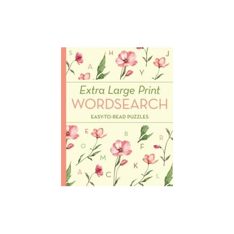 Extra Large Print Wordsearch