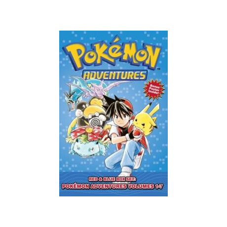 Pokemon Adventures red & Blue box set (Set Includes Vols. 1-7)