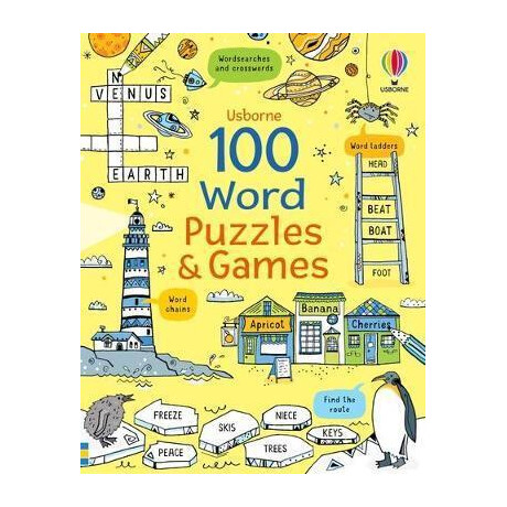100 Word Puzzles and Games