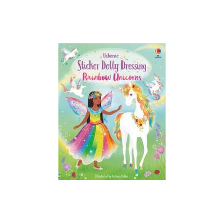 Sticker Dolly Dressing Rainbow Unicorns