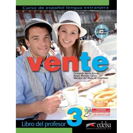 Vente 3 Profesor (+cd)